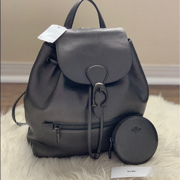 NWT ❤️Coach Evie Backpack with Round Card Case. - Picture 4 of 12